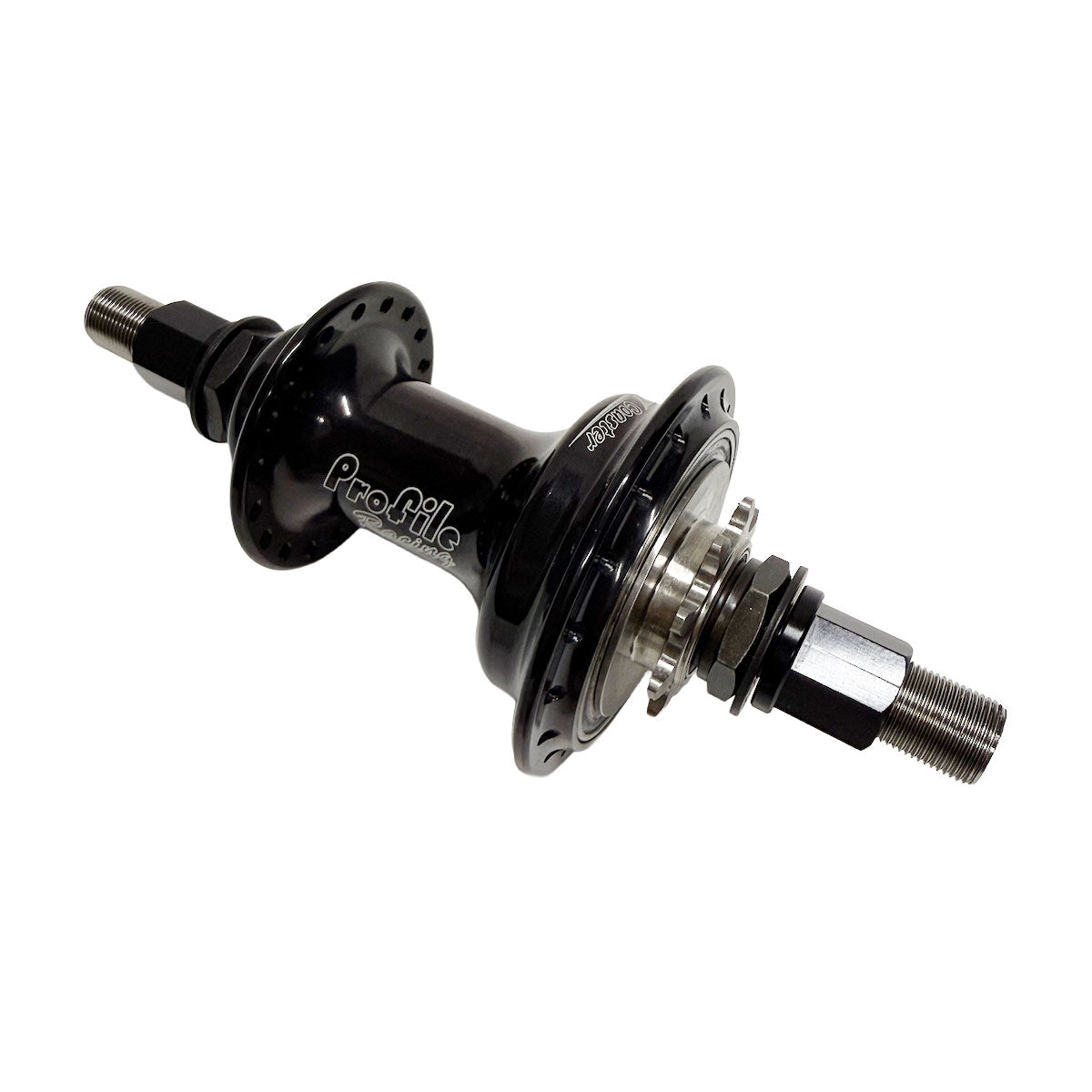 PROFILE Z COASTER HUB 14mm 9T (TITANIUM AXLE / TITANIUM DRIVER) (BLACK)