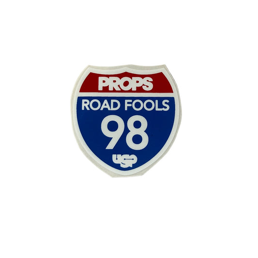 Props  ROAD FOOLS Retro Stickers #2
