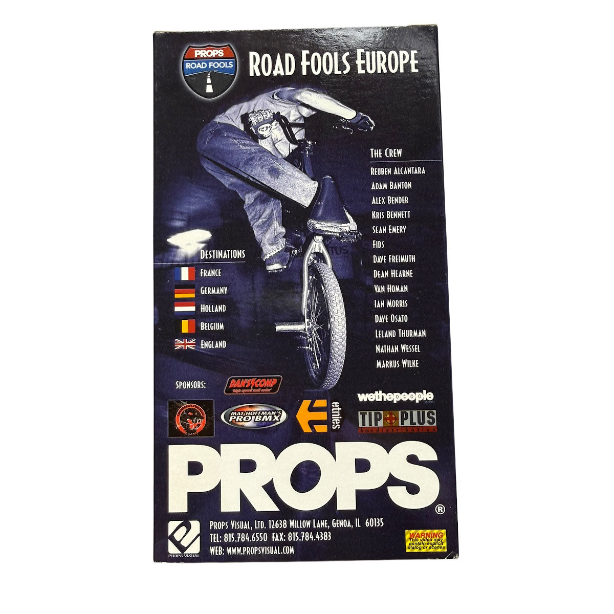 Props Road Fools Europe