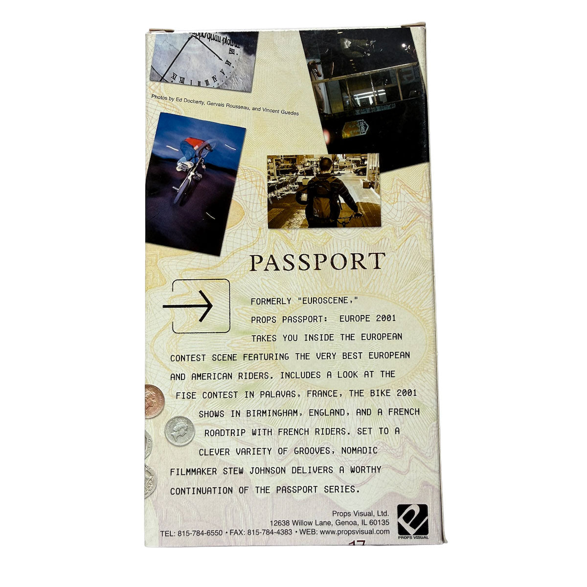 Props Passport Euro: 2001