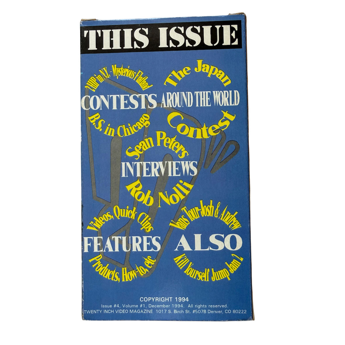Twenty Inch Video Magazine Issue 4