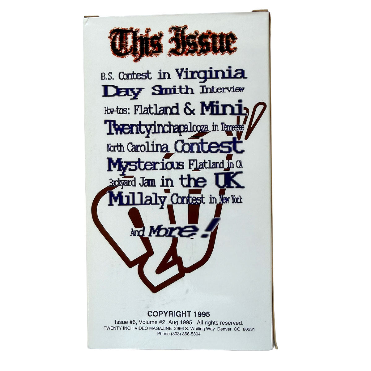 Twenty Inch Video Magazine Issue 6
