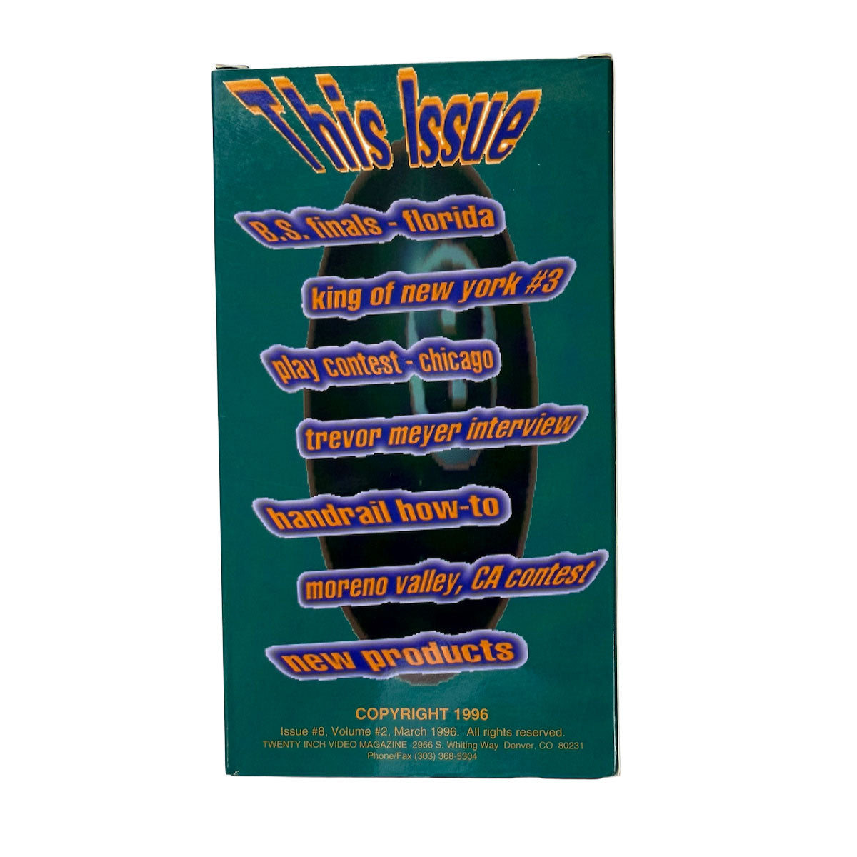 Twenty Inch Video Magazine Issue 8