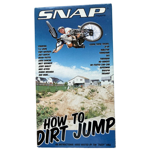 SNAP Magazine HOW TO DIRT JUMP