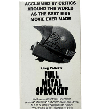 Greg Potter's  FULL METAL SPROCKET