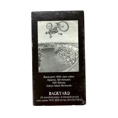 BACKYARD presents...  Unlock your bmx...