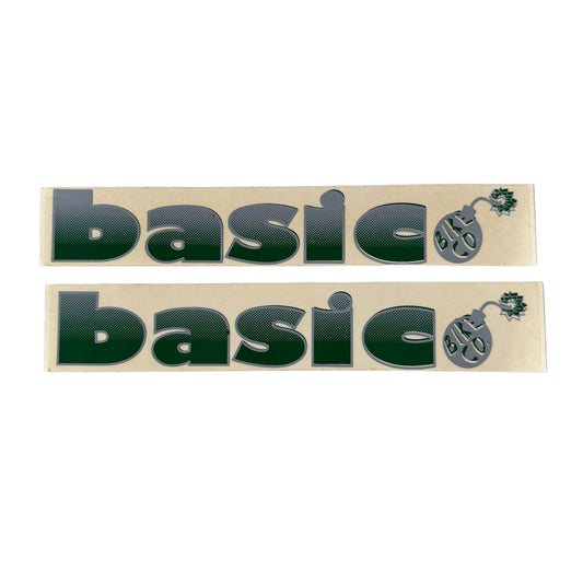 Basic Retro Sticker FRAME STICKER SET GREEN