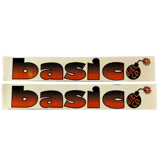 Basic Retro Sticker FRAME STICKER SET ORANGE