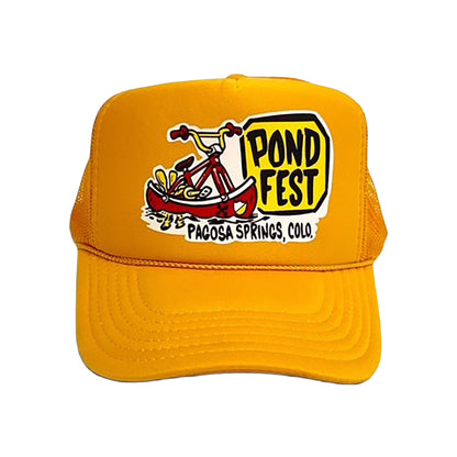 PONDFEST TALL TRUCKER  GOLD