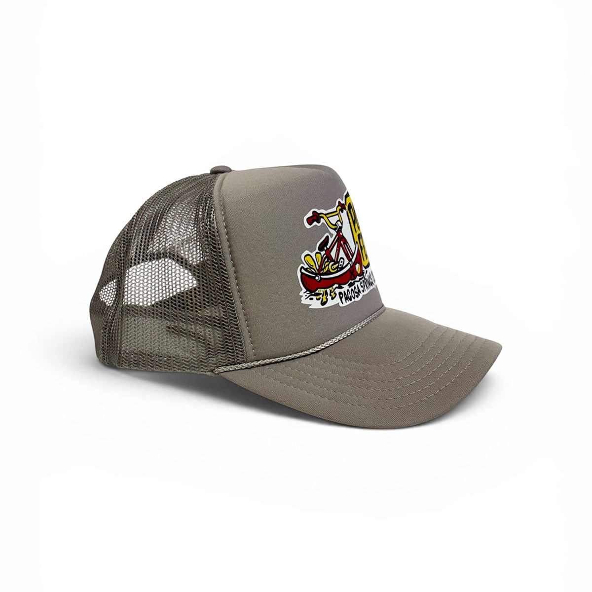 PONDFEST TALL TRUCKER  GREY
