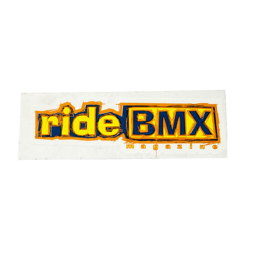 ride BMX Retro Stickers #1