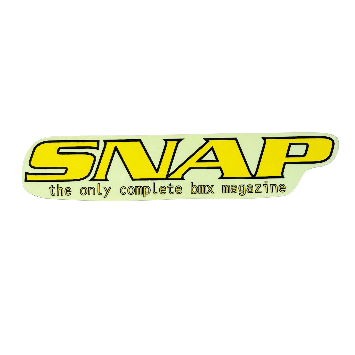 SNAP BMX Magazine Retro Stickers #2