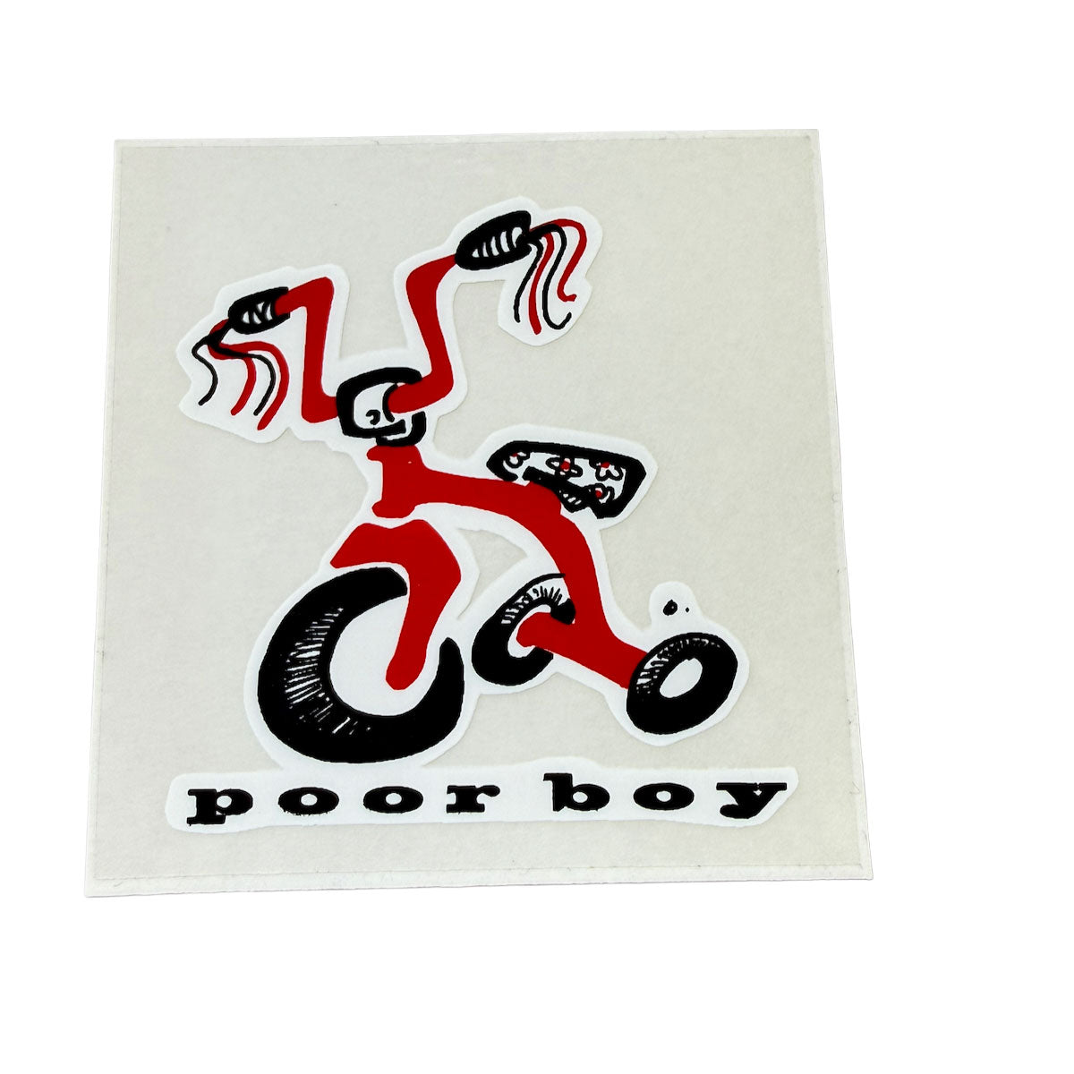 poor boy Retro Stickers #1