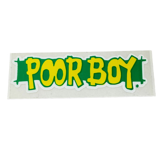 poor boy Retro Stickers #2