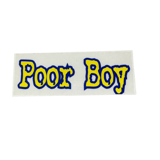 poor boy Retro Stickers #4