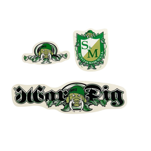 S&M Retro Sticker WAR PIG Sticker Set
