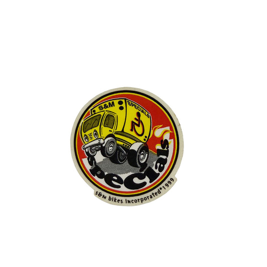 S&M Retro Sticker #06