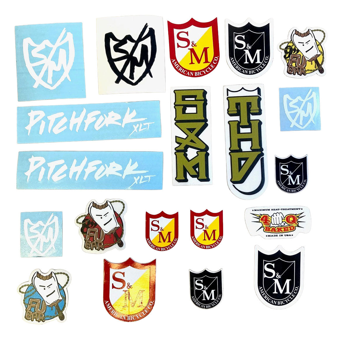 S&M RANDOM 20 PIECE STICKER PACK